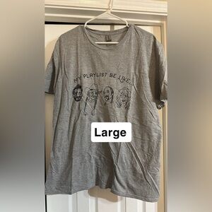Gray Graphic Men's T-Shirt